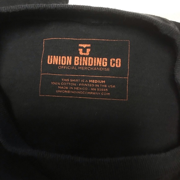 Union snowboard binding Medium black t shirt - Picture 3 of 3